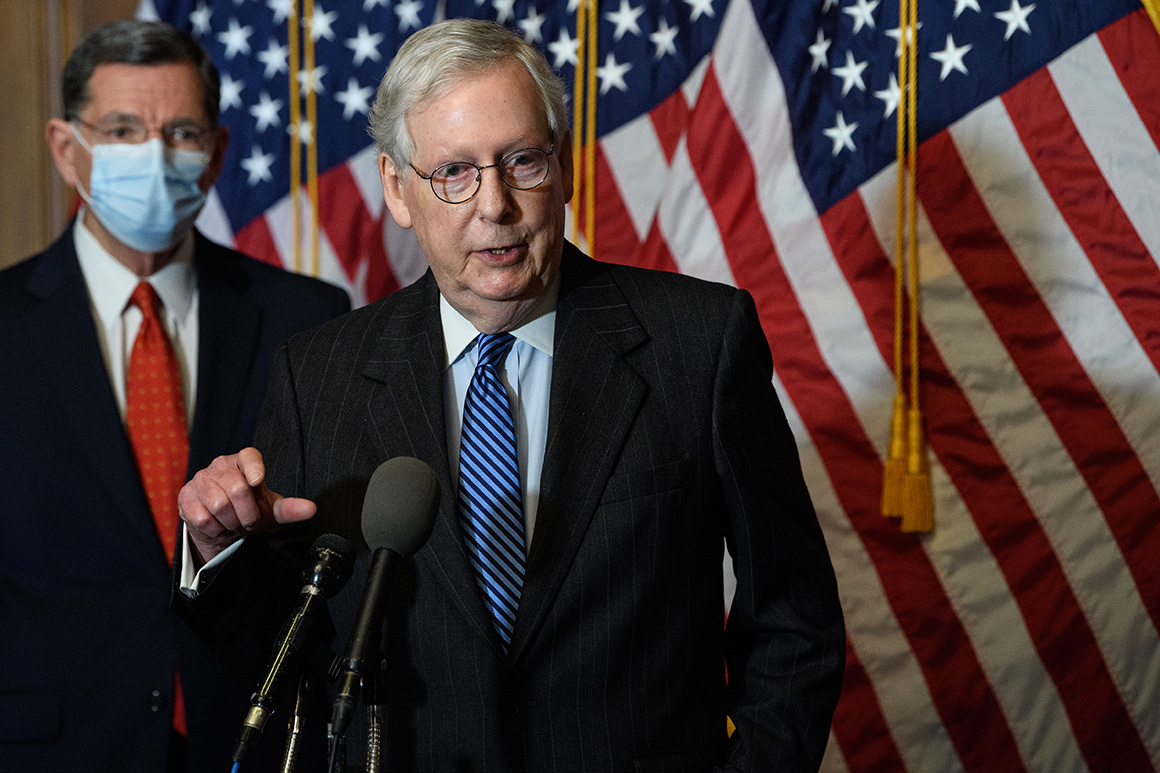 Senate Majority Leader Mitch McConnell is pictured. | Getty Images