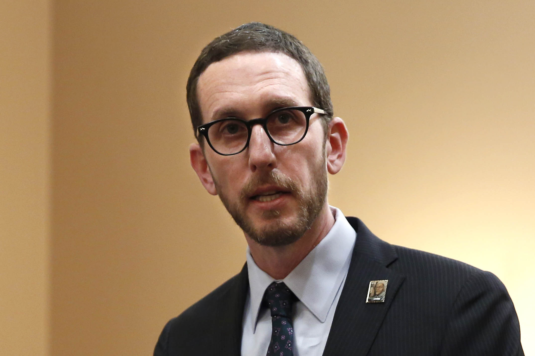 State Sen. Scott Wiener speaks at a news conference in Sacramento, Calif. | AP Photo/Rich Pedroncell