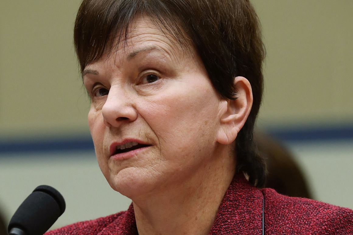 Janet Woodcock, former director of the FDA Center for Drug Evaluation and Research, testifies during a House committee hearing on Feb. 4, 2016 in Washington, D.C.