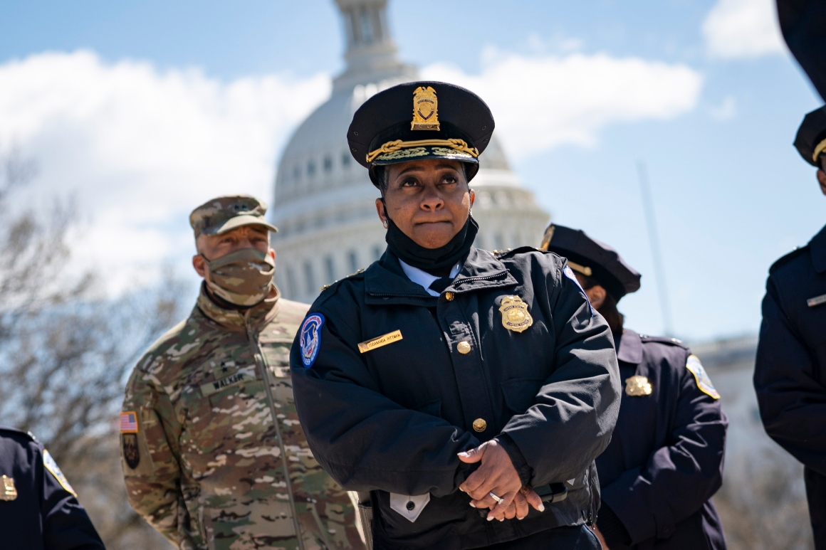 Acting Capitol Police Chief Yogananda Pittman. 