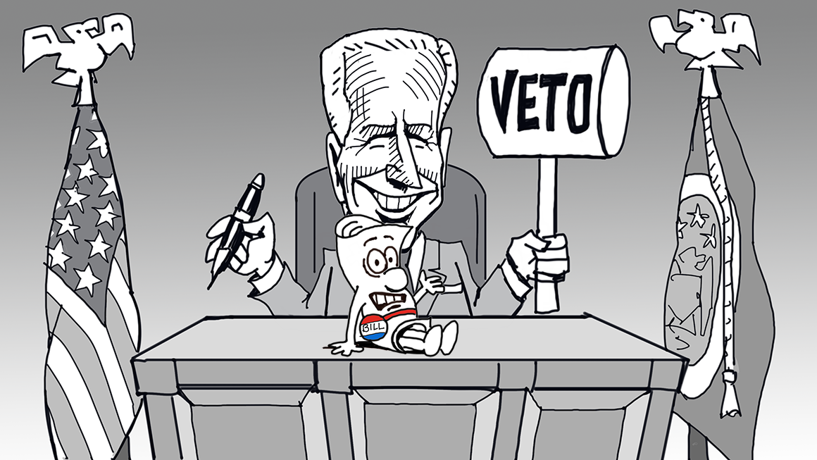 Bill lands on Biden's desk