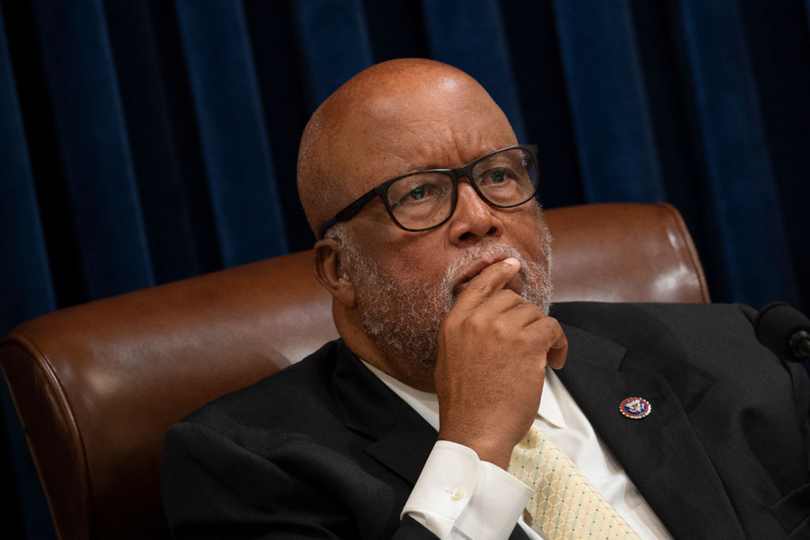 Chair Rep. Bennie Thompson (D-Miss.) listens during a hearing of the House select committee investigating the January 6 attack on the U.S. Capitol on July 27, 2021 at the Cannon House Office Building in Washington, DC. 