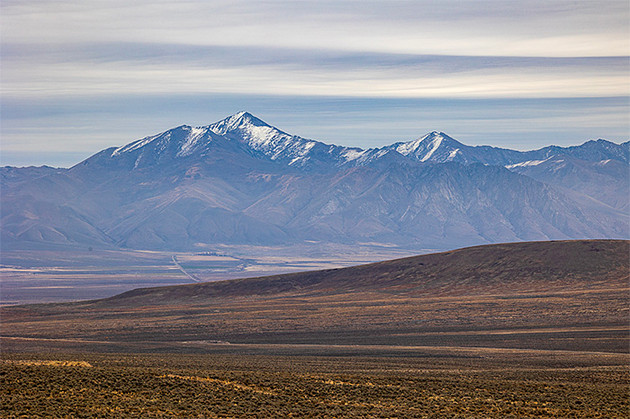 Santa Rosa Mountains near the Thacker Pass mine site in northern Nevada. 